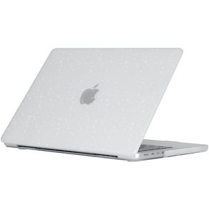 Mobigear Sparkle MacBook Air 13 Zoll (2022-2026) Hardcase Hülle MacBook Case - Transparent - Model A2681 / A3113 / A3240 / A3449
