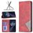 Mobigear Rhombus Slim Realme 9 Pro Plus Hülle Klapphülle - Rot