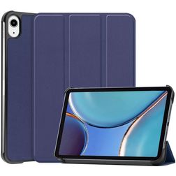 Mobigear Tri-Fold iPad Mini 6 (2021) Hülle Klapphülle - Dunkelblau
