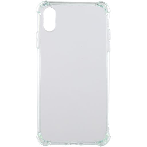 Mobigear Cushion iPhone XR Hülle Flexibles TPU Backcover Stoßfest - Grün