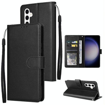 Mobigear Wallet Samsung Galaxy S26 Plus Hülle Klapphülle Geldbörse - Schwarz