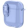 Mobigear Crystal Clip Apple AirPods 1 Hardcase Hülle - Blau