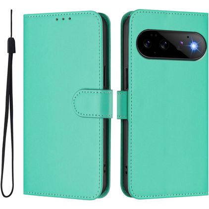 Mobigear Urban Wallet Google Pixel 11 Pro Hülle Klapphülle Geldbörse - Grün