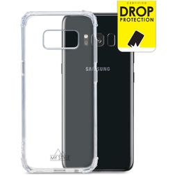 My Style Protective Flex Durchsichtig Samsung Galaxy S8 Hülle Flexibles TPU Backcover Stoßfest - Transparent