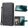 Mobigear Wallet HTC U23 Pro Hülle Klapphülle Geldbörse - Schwarz