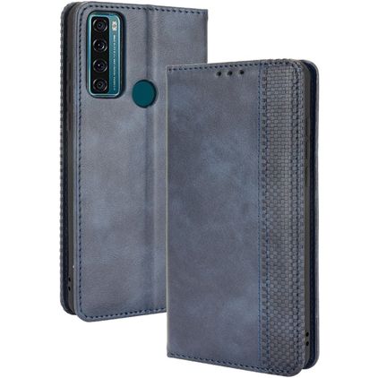 Mobigear Sensation TCL 20 SE Hülle Klapphülle Geldbörse - Blau