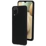 Mobiparts Samsung Galaxy A12 Silikon Hülle Backcover - Schwarz