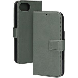 Mobiparts Classic Wallet iPhone 17e MagSafe Hülle Klapphülle - Stone Green