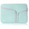 Mobigear Double Zipper Neopren Laptop Sleeve 12 Zoll Laptophülle - Grün