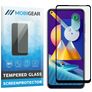 Mobigear Premium Samsung Galaxy M11 Panzerglas Gehärtetes Glas Displayschutz - Hüllenfreundlich - Schwarz