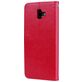 Mobigear Roses Samsung Galaxy J6 Plus Hülle Klapphülle Geldbörse - Rot