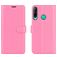 Mobigear Classic Huawei P40 Lite E Hülle Klapphülle Geldbörse - Magenta