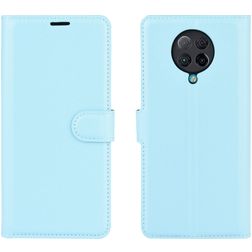 Mobigear Classic POCO F2 Pro Hülle Klapphülle Geldbörse - Blau