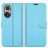 Mobigear Classic HONOR 50 Hülle Klapphülle Geldbörse - Blau