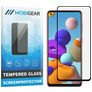 Mobigear Premium Samsung Galaxy A21s Panzerglas Gehärtetes Glas Displayschutz - Hüllenfreundlich - Schwarz