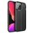 Mobigear Luxury iPhone 14 Pro Hülle Flexibles TPU Backcover - Schwarz