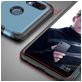 Mobigear Armor Ring HONOR Play Hülle Hardcase Backcover Stoßfest mit Ringhalter - Blau
