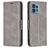 Mobigear Excellent Motorola Edge 40 Pro Hülle Klapphülle Geldbörse - Grau