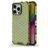 Mobigear Honeycomb iPhone 16 Pro Hülle Hardcase Backcover Stoßfest - Grün
