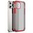 Mobigear Shockproof iPhone 12 Pro Max Hülle Hardcase Backcover Stoßfest - Rot