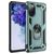 Mobigear Armor Ring Samsung Galaxy S20 FE Hülle Hardcase Backcover Stoßfest mit Ringhalter - Grün