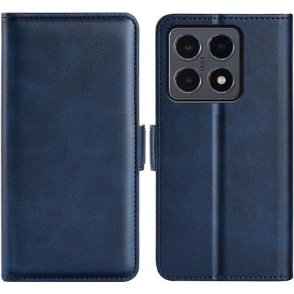 Mobigear Slim Magnet Xiaomi 15T Hülle Klapphülle Geldbörse - Dunkelblau