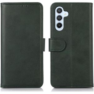 Mobigear Wallet Samsung Galaxy A17 Hülle Klapphülle Geldbörse - Grün