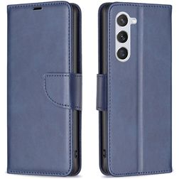 Mobigear Excellent Samsung Galaxy S25 Hülle Klapphülle Geldbörse - Blau