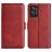 Mobigear Slim Magnet Realme GT2 Pro Hülle Klapphülle Geldbörse - Rot