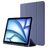 Mobigear Tri-Fold Gel iPad Air 11 Zoll (2026) Hülle TPU,Kunstleder Klapphülle + Stifthalter - Lila