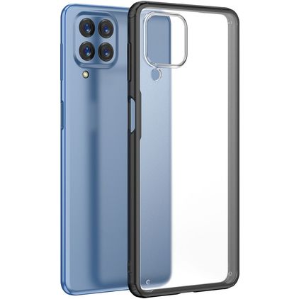 Mobigear Shockproof Durchsichtig Samsung Galaxy M53 Hülle Hardcase Backcover - Transparent