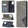 Mobigear Rhombus Slim Samsung Galaxy A52s 5G Hülle Klapphülle - Grau