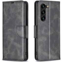 Mobigear Excellent Samsung Galaxy S24 Plus Hülle Klapphülle Geldbörse - Schwarz