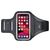 Mobigear Easy Fit Handyhalterung Joggen HONOR 10 Lite Sporthülle Neopren Sportarmband - Schwarz
