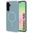 Mobiparts Slim Line Samsung Galaxy A56 MagSafe Hardcase Backcover - Sage Green