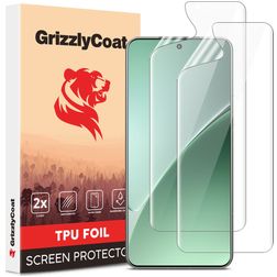GrizzlyCoat Xiaomi 15 Pro Hydrogel TPU Displayschutz - Hüllenfreundlich (2er Pack)