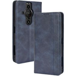 Mobigear Sensation Sony Xperia Pro-I Hülle Klapphülle Geldbörse - Blau