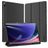 Mobigear Domo Samsung Galaxy Tab S10 Ultra Hülle Klapphülle + Stifthalter - Schwarz