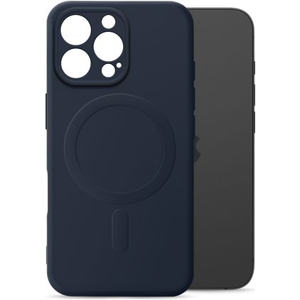 My Style Protective Flex iPhone 16 Pro MagSafe Hülle Flexibles TPU Backcover - Marineblau