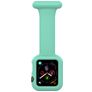 Mobigear Clip Case Krankenschwester Apple Watch Armband Pin-Verschluss - 46/45/44 mm - Minze