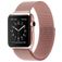 Mobigear Loop Milanaise Apple Watch Armband Magnetverschluss - 49/46/45/44 mm - Roségold