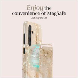 MIO Kartenetui - 3 Karten - MagSafe Kompatibel - Gold