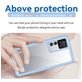 Mobigear Crystal Xiaomi 12T Hülle Hardcase Backcover - Transparent / Blau
