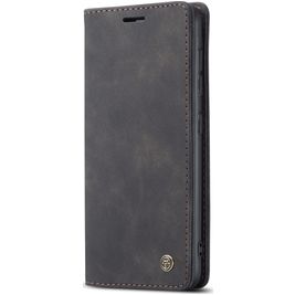 Caseme 013 Samsung Galaxy A41 Hülle Klapphülle Geldbörse - Schwarz
