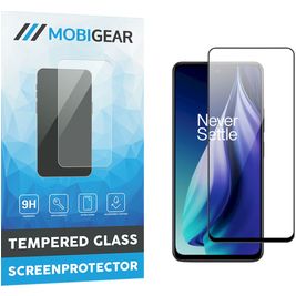 Mobigear Premium OPPO A79 Panzerglas Gehärtetes Glas Displayschutz - Hüllenfreundlich - Schwarz