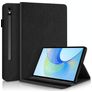 Mobigear Tree Samsung Galaxy Tab S10 FE Plus Hülle Klapphülle + Stifthalter - Schwarz