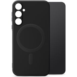 My Style Protective Flex Samsung Galaxy A35 MagSafe Hülle Flexibles TPU Backcover - Schwarz