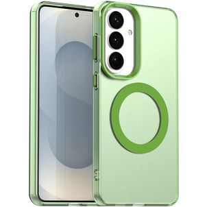 Mobigear Shockproof Samsung Galaxy S26 MagSafe Hülle Hardcase Backcover - Grün