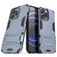 Mobigear Armor Stand iPhone 13 Pro Hülle Hardcase Backcover Stoßfest mit Ständer - Blau