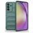 Mobigear Bumpy Samsung Galaxy A56 Hülle Flexibles TPU Backcover - Dark Green